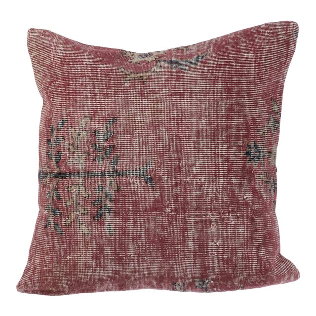 Distressed Pillow Cover For Sale