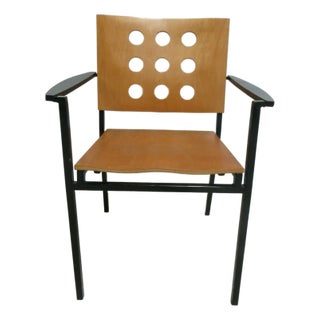 1990s Michael Graves Design Kron Prototype Stack Concept Armchair Round Pilon For Sale