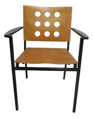 1990s Michael Graves Design Kron Prototype Stack Concept Armchair Round Pilon