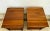 American 1990s Stickley Side Tables Solid Cherry Top Drawer Bottom Shelf - a Pair For Sale - Image 3 of 10