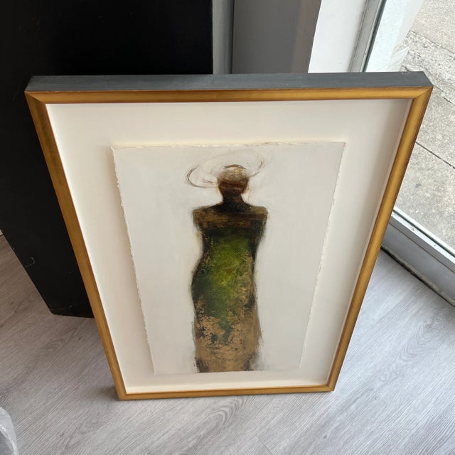 2020s Silhouette Series Abstract Framed Figurative Painting by Tracy Sharp For Sale - Image 5 of 12