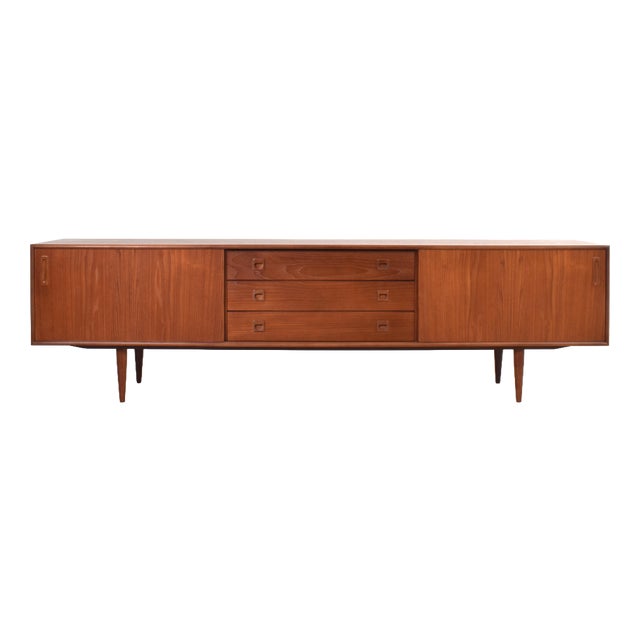 Mid-Century Danish Teak Sideboard, 1960s For Sale