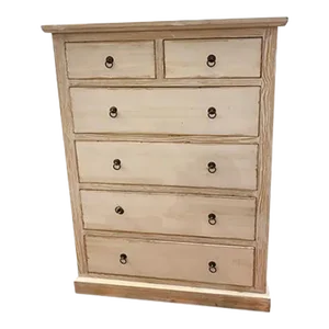 1990s Asian White Wash Dresser