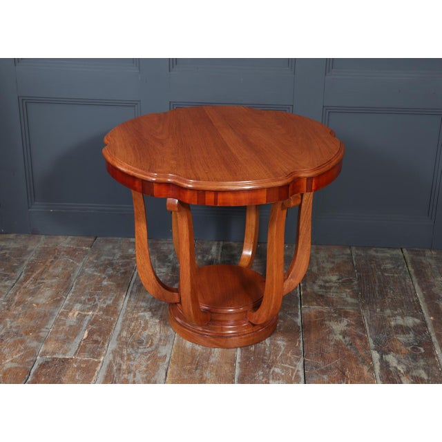 Art Deco French Centre Table in Mahogany, 1925 For Sale - Image 9 of 13