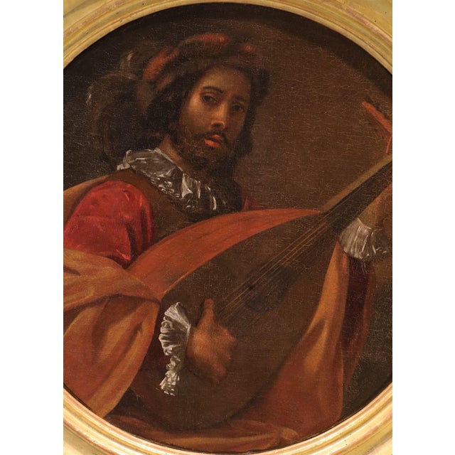 After Nicolas Tournier, The Lute Player, 1640, Oil on Canvas For Sale - Image 4 of 13