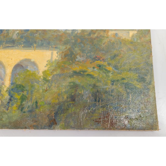 20th Century American Post-Impressionist Landscape Balboa Park San Diego For Sale - Image 9 of 11