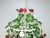 Italian Tole Strawberry Birdcage Chandelier Lantern Light, c.1960 For Sale In Atlanta - Image 6 of 13
