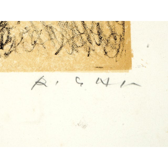 Antique White Pair of Vintage Federico Righi Italian Limited Edition Lithographs, Nude Studies For Sale - Image 8 of 8