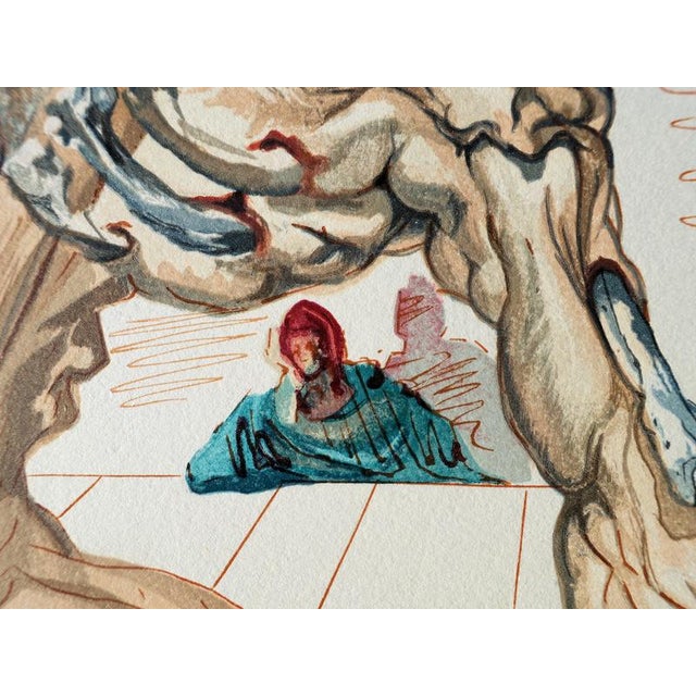 Salvador Dali, The Falsifiers, Woodcut For Sale - Image 6 of 7