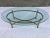 Brass Mid-Century Modern Brass Profile Glass Top Coffee Table Italy For Sale - Image 8 of 13