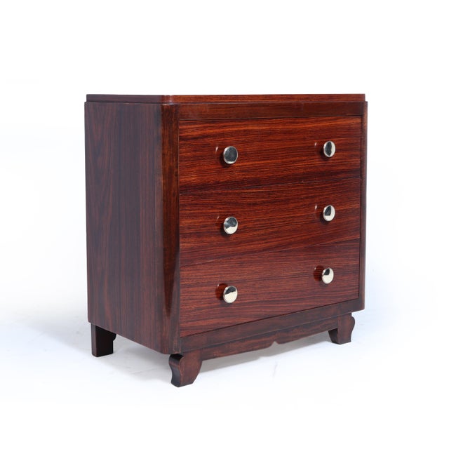 French Art Deco Chest of Drawers, 1930s For Sale - Image 4 of 16