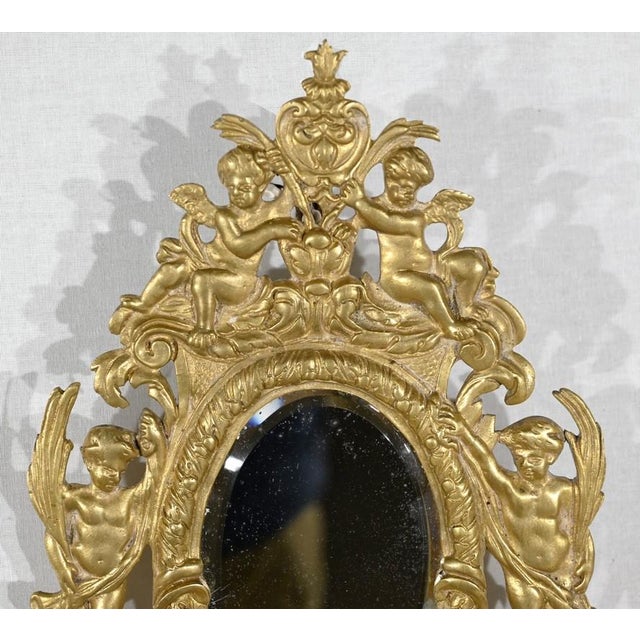 Napoleon III Gilded Bronze Wall Lights, Set of 2 For Sale - Image 11 of 18