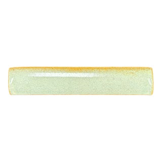 Beige Glazed Ceramic Quarter Round Molding For Sale