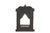 Antique Indian Carved Teakwood Frame For Sale - Image 4 of 4