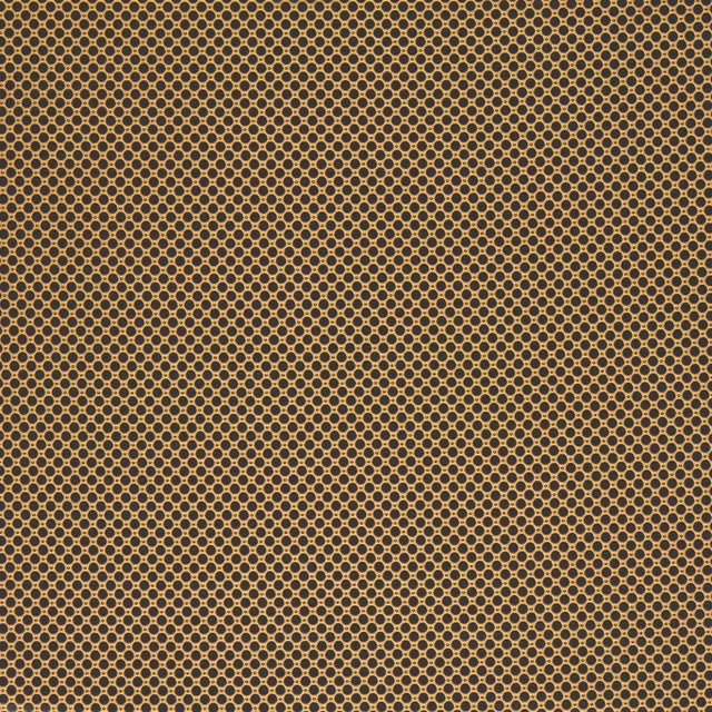 Zoffany Domino Spot Fabric in Ink For Sale