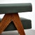 Capitol Complex Teak and Green Leather 053 Armchair by Pierre Jeanneret for Cassina For Sale - Image 11 of 15