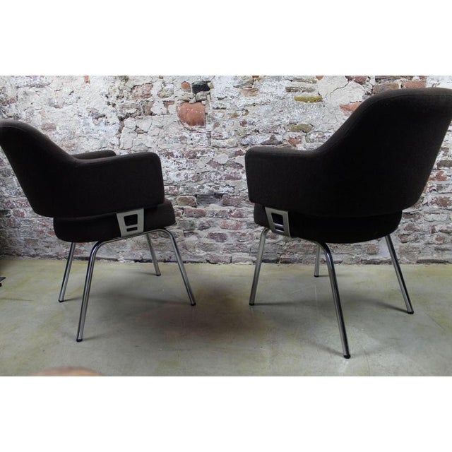 Chairs in the style of Eero Saarinen, Set of 2 For Sale - Image 6 of 14