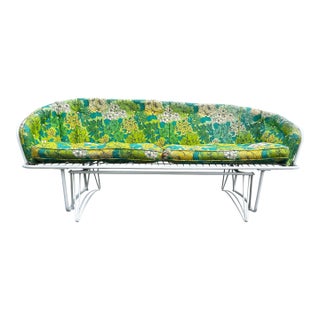 1960s Mid Century Homecrest Metal Glider, Attributed For Sale