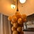 1960s Beautiful midcentury vintage alabaster lamp with alabaster grapes // two-bulb lamp with pull chains // carved Italian alabaster // large For Sale - Image 14 of 15