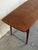 Mid-Century Modern Teak Coffee Table With Slatted Lower Shelf and Tapered Legs Denmark 1960s For Sale - Image 3 of 9