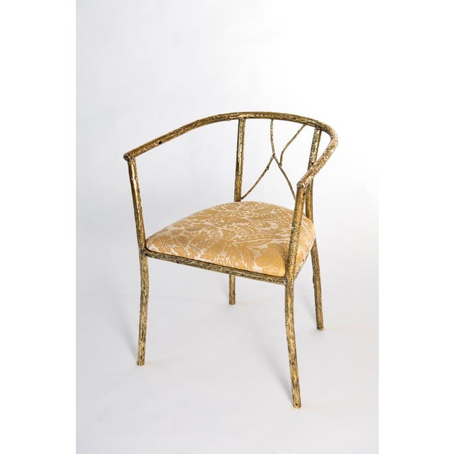 Brass Chair by Samuel Costantini For Sale - Image 10 of 15