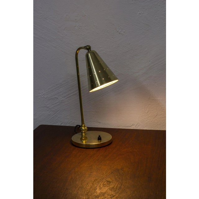 Danish Table Lamp by Svend Aage Holm Sørensen for Holm Sørensen & Co, 1950s For Sale - Image 9 of 14