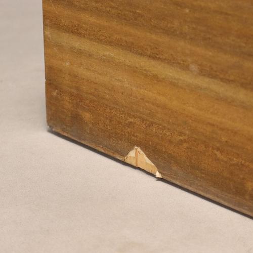 Vintage Bedside Table in Exotic Woods Veneer, 1930s For Sale - Image 9 of 10