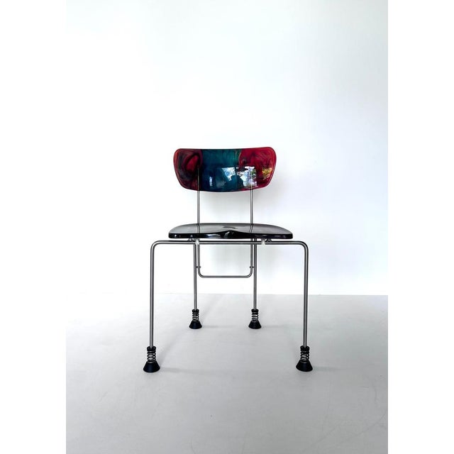 Bernini Broadway Chair by Gaetano Pesce for Bernini, 1993 For Sale - Image 4 of 14