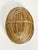 French Riviera Rush and Brass Basket, France, 1950s For Sale - Image 6 of 12