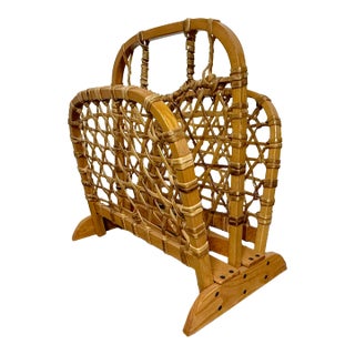 Mid 20th Century Snowshoe Magazine Rack For Sale