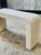 Contemporary Vintage Pencil Reed Console Table For Sale - Image 3 of 11