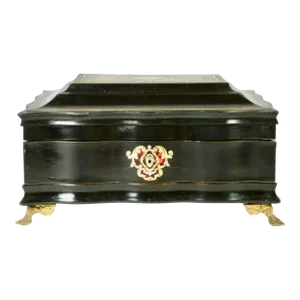 19th Century French Boulle Sewing Scent Necessaire Box