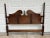 1970s Ethan Allen Georgian Court Queen Cherry 4-Poster Headboard For Sale - Image 10 of 12