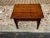Late 20th Century Clore Furniture Handcrafted Solid Mahogany Side Table For Sale - Image 4 of 12