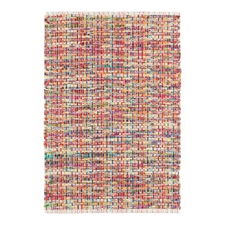 Dash & Albert by Annie Selke Vista Chindi Woven Cotton Rug, 8' 6" x 11' 6" For Sale