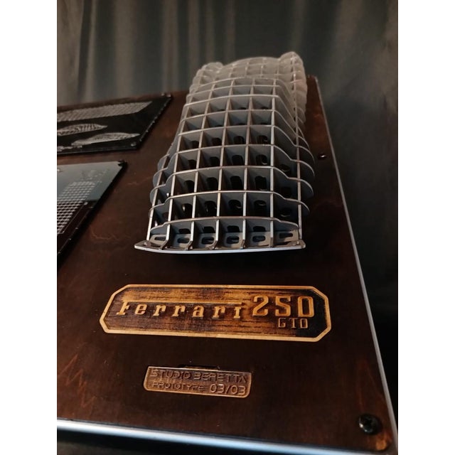 Ferrari 250 gto, 1:10 scale control gauge made in 2004 by studio beretta this type of model was used in the workshop,...