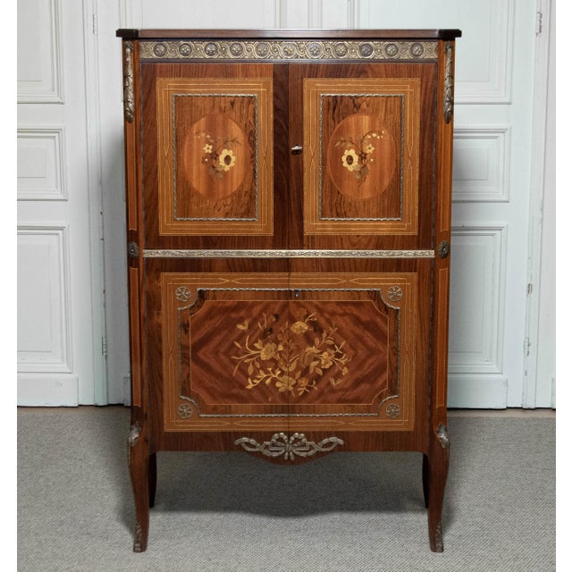 Vintage Swedish Drybar Cabinet, 1940s For Sale - Image 9 of 15