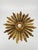 Gilded Wood Sun Mirror For Sale - Image 17 of 17