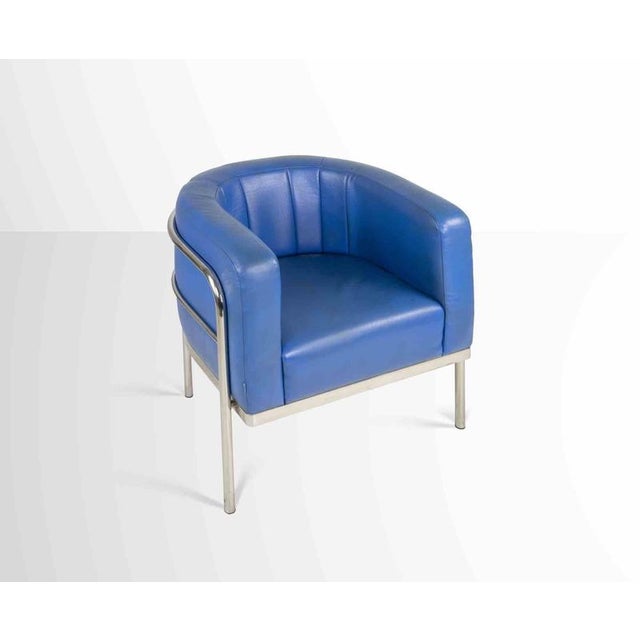 1980s Ondina Chairs by De Pas, D'Urbino and Lomazzi for Zanotta, 1980s, Set of 2 For Sale - Image 5 of 7