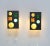 Mid-Century Modern Alchemy Wall Lights Objects by Raak Amsterdam, 1968, Set of 2 For Sale - Image 6 of 7