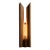 The Apex Architectural Art Deco Wood Table Lamp For Sale