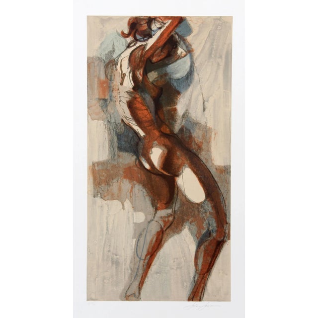 Modern Jim Jonson, Dancer Iii, Lithograph For Sale - Image 3 of 3