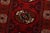 Textile Turkmen Runner 2’5” X 9’6” Red Wool Vintage Tribal Hand-Knotted Oriental Rug For Sale - Image 7 of 12