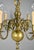 Gold Antique Dutch Bronze Chandelier, 1890s For Sale - Image 8 of 15
