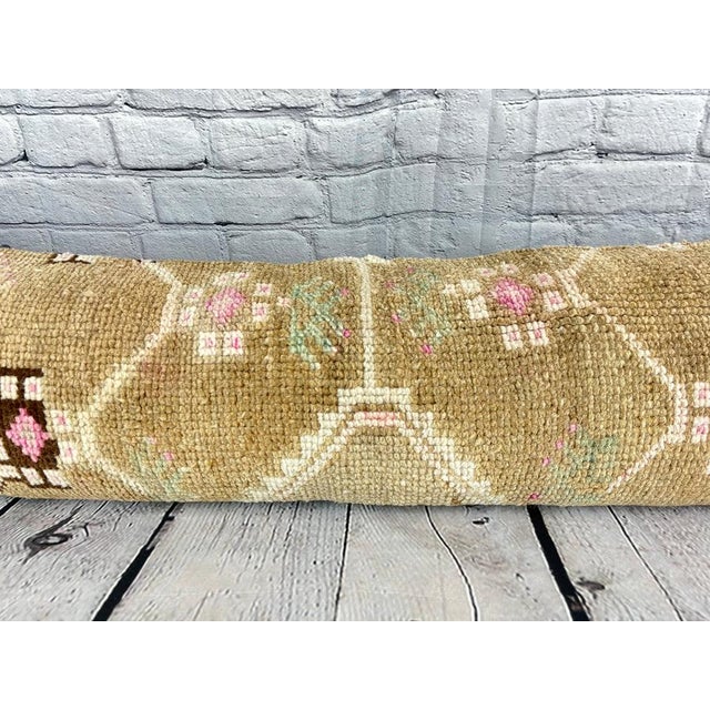 12 x 46 Lumbar Rug Pillow Istanbul Dream Turkish Pillow Cushion Cover For Sale - Image 4 of 7