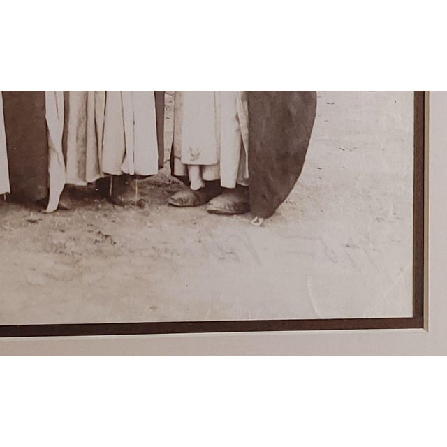 Antique Albumen Photo of Middle Eastern Men, Circa 1870 For Sale In San Francisco - Image 6 of 7