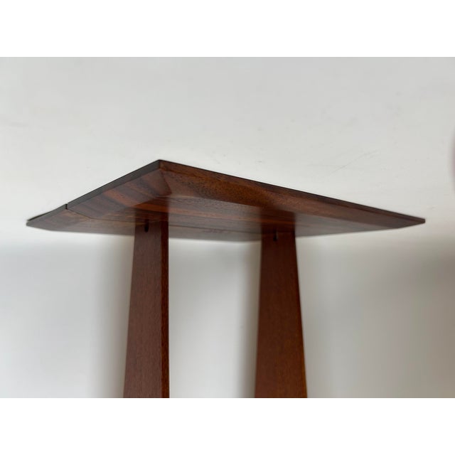 2000s Custom Enzo Tall Sculptural Side Table - 1 Piece For Sale - Image 9 of 11