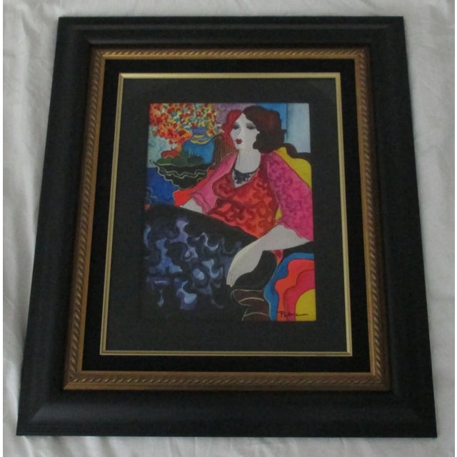 Patricia Govezensky Watercolor Original Painting For Sale - Image 4 of 4