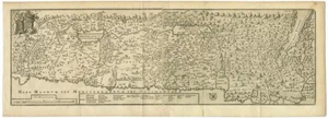 Antique Map of the Holy Land, 1717
