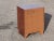 Late 20th Century Vintage Single Drawer Bedside Table by Drexel New Generation Campaign Style For Sale In Washington DC - Image 6 of 9